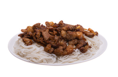 米粉与肉隔离