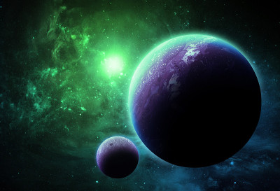 太空中的外星世界