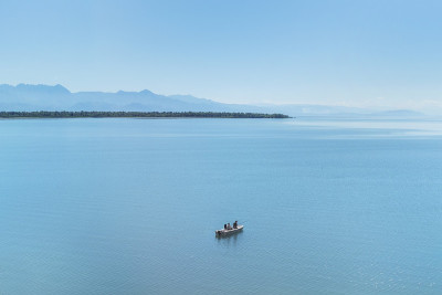 湖Skadar,黑山
