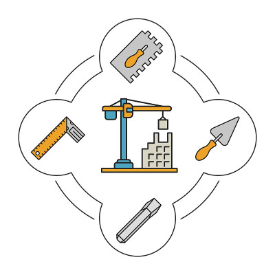 构造工具图标