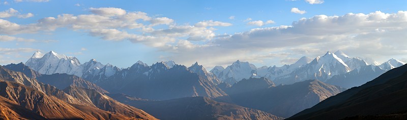 兴都库什山脉，塔吉克斯坦和阿富汗