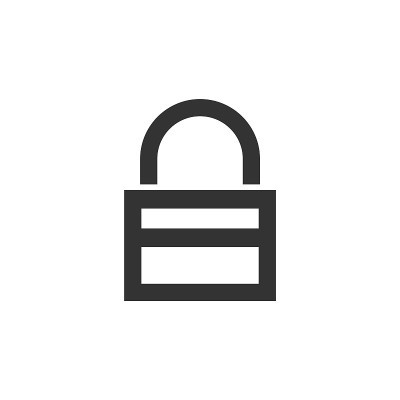 Outline Icon - Padlock