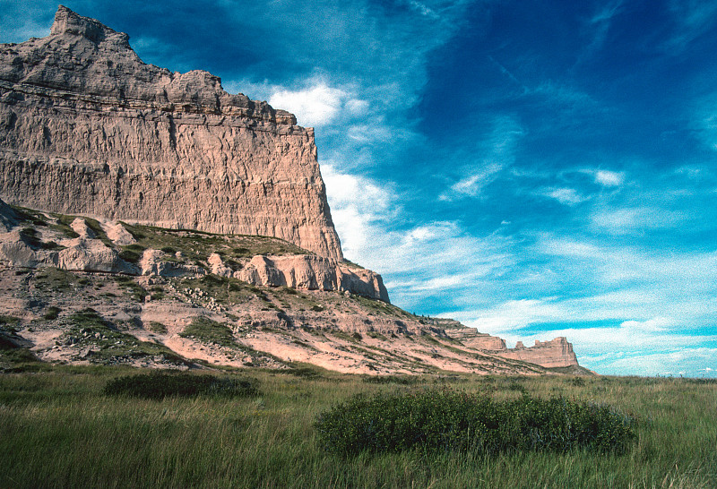 scott Bluff NM - Eagle Rock & Saddle Rock - 1993