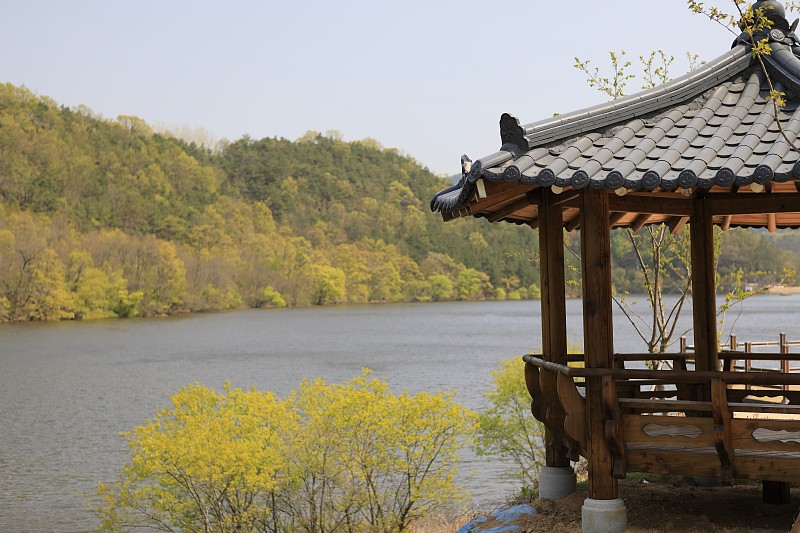 湖景