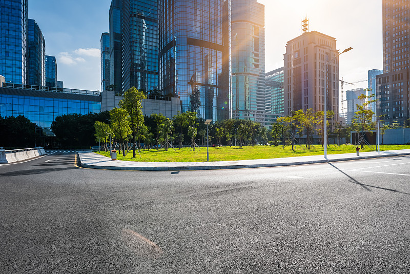 现代城市道路,深圳预览效果