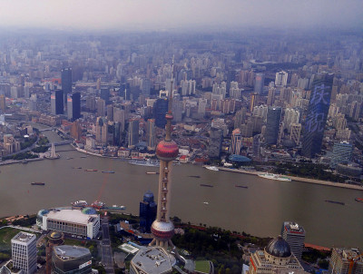 上海浦东摩天大楼,