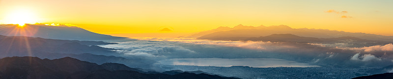 富士山日出