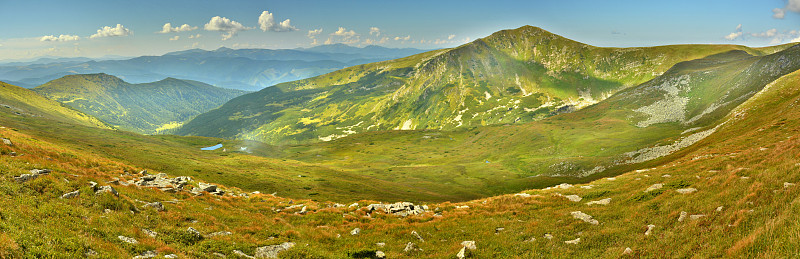 群山全景