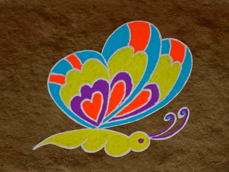 丰富多彩的Rangoli