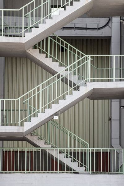 现代建筑的室外楼梯