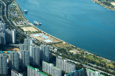 这是首尔的风景。