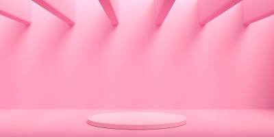 抽象的背景。模拟产品展示现场。三维渲染