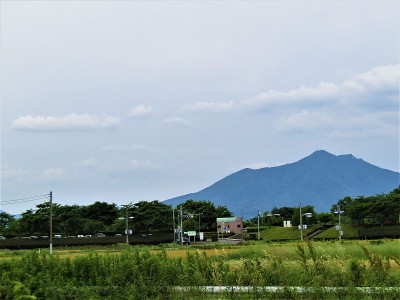 日本。五月筑波山的景色。