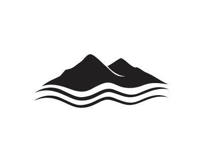 极简景观山标志设计灵感