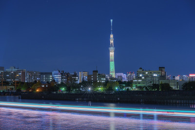 东京在晚上