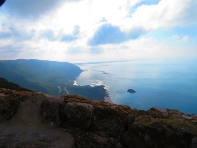 葡萄牙道路和海崖
