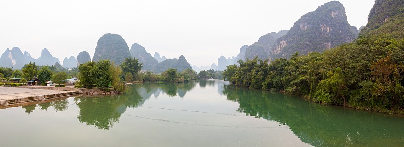 阳朔十里画廊风光——遇龙河