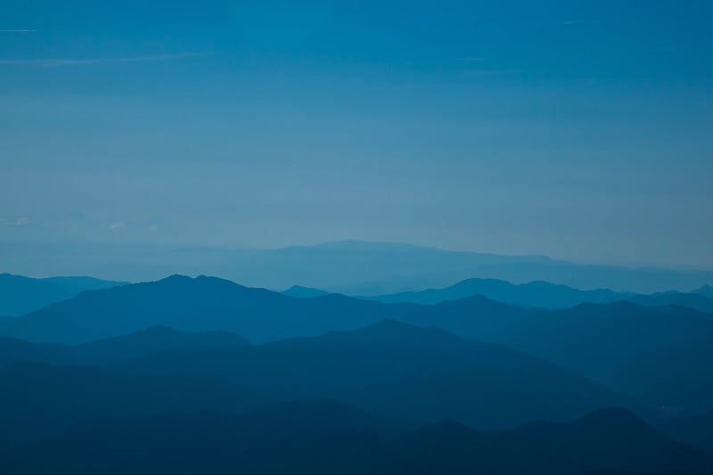 蓝岭蓝天