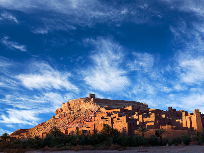 摩洛哥的Benhaddou Casbah报道