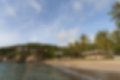 模糊的海景作为背景
