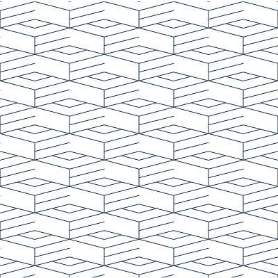 Black line pattern on white, seamless backdrop, mi