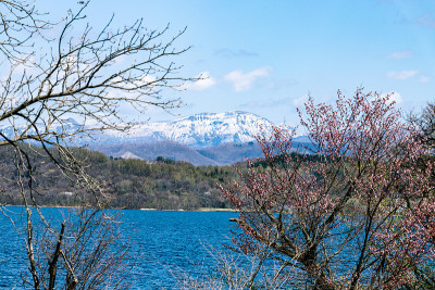 北海道洞爷湖风光。