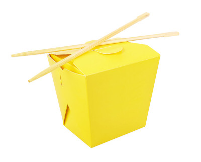 空白中式食品容器