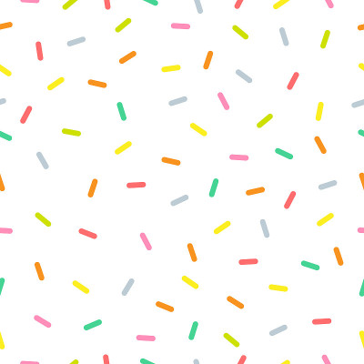 Seamless colorful confetti pattern.