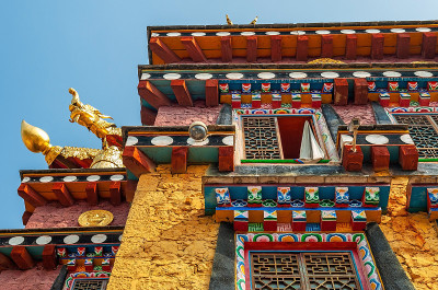 中国云南松赞林藏传佛教寺院