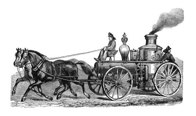 第一世纪美国插图- 1873 -蒸汽消防车