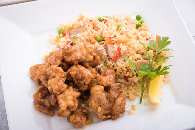 香橙鸡炒饭