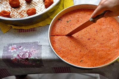 阿拉伯肉开胃菜kibbeh