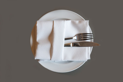 餐巾和餐具