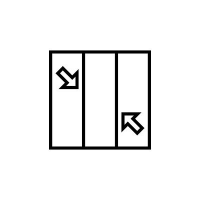 合并图标-矢量插图。