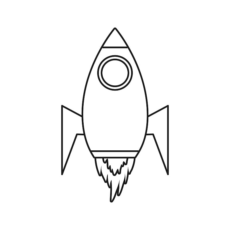 太空火箭图标
