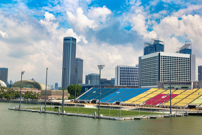 美丽的新加坡城市