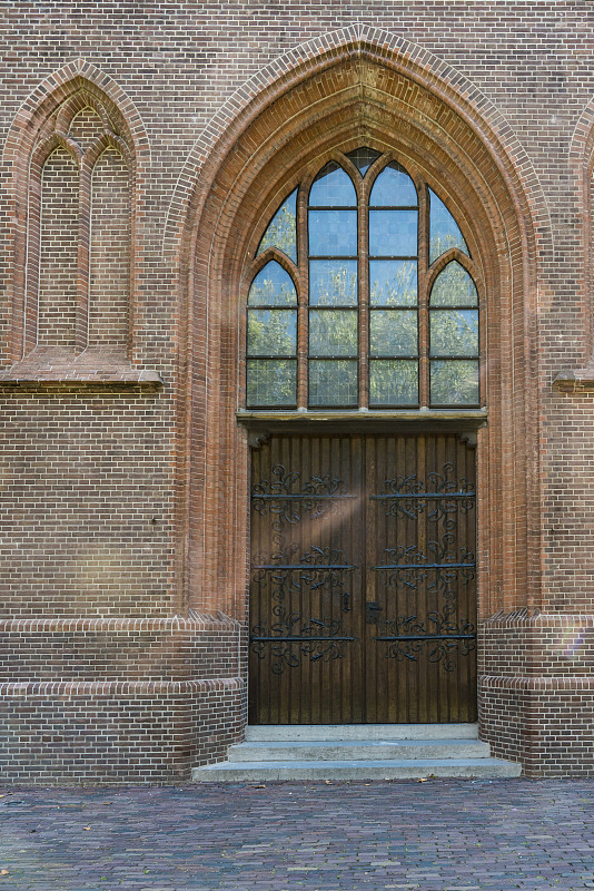 Sint Nicolaasbasiliek入口，Sint Nicolaas Basilica。荷兰I