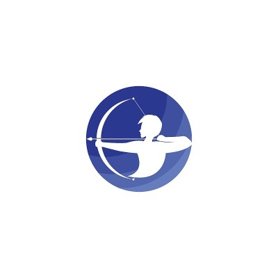 箭矢图标矢量插图
