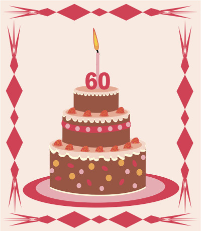 蛋糕,60年