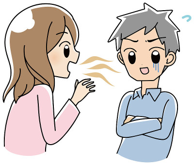 口臭女男性插图