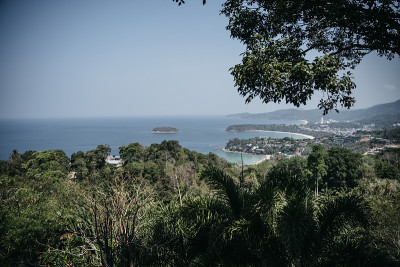 泰国普吉岛全景湾巴东海滩