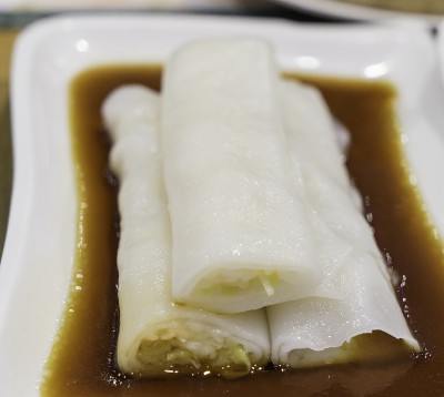 虾仁面条管
