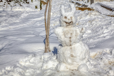 丑陋的雪人