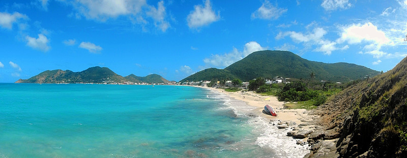 圣马丁岛海滩