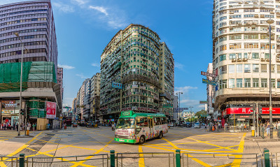 2015年香港拥挤街景