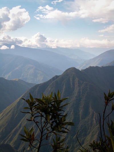 印加古道山谷