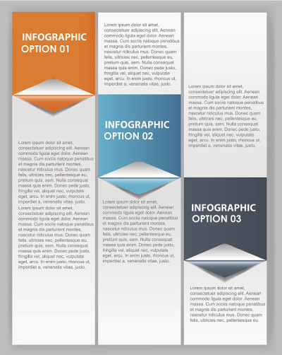 INFOGRAPHICS设计元素矢量插图