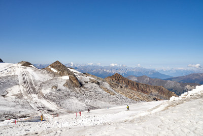 奥地利“Hintertux”滑雪场，海拔3250米