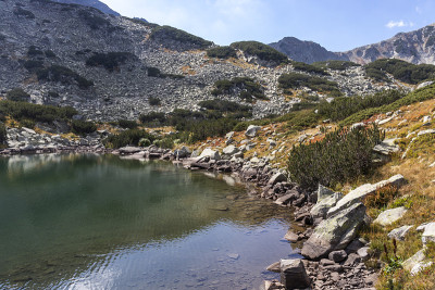 长湖景观，皮林山，保加利亚