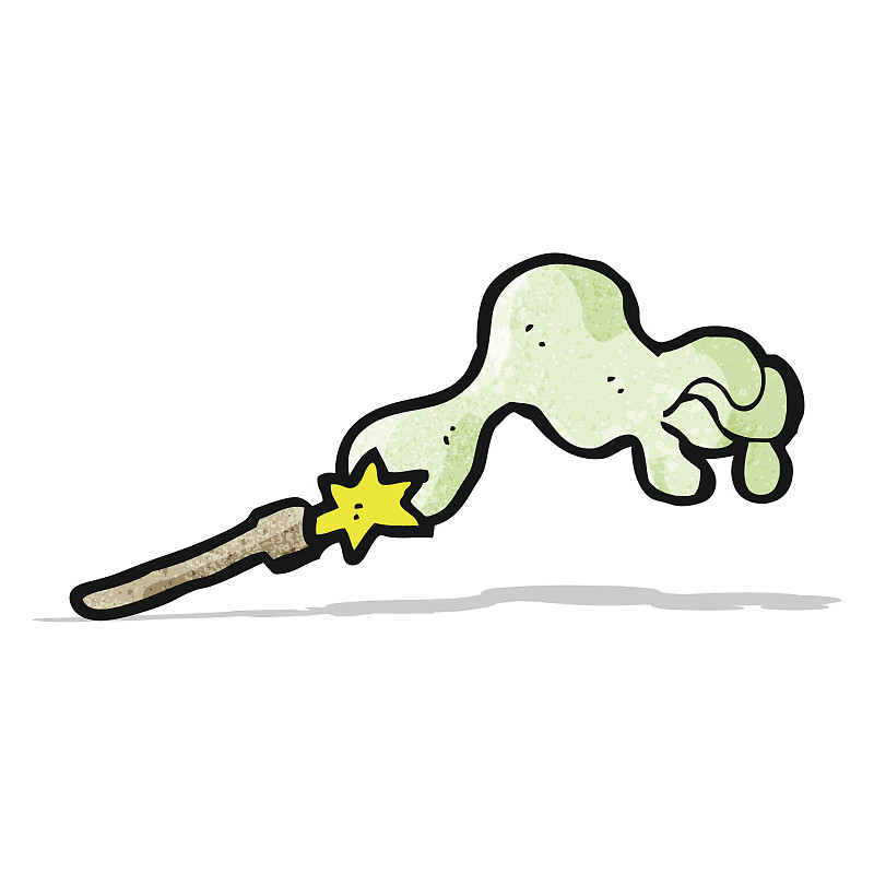 卡通魔杖